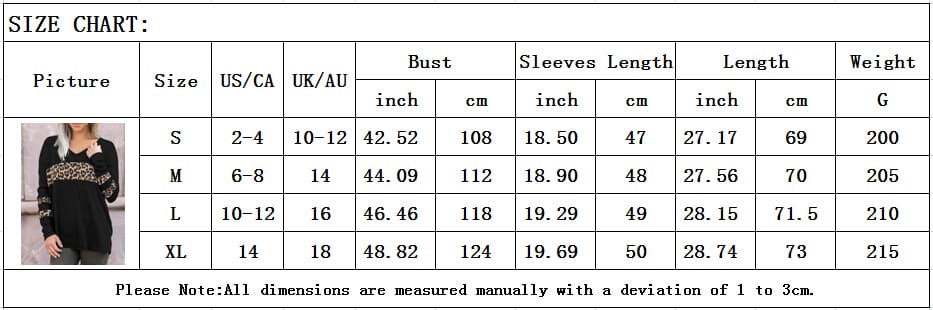 Women Leopard Tops Blouse Shirts Ladies Casual V Neck Loose Pullover Stitching Sweatshirt Tops