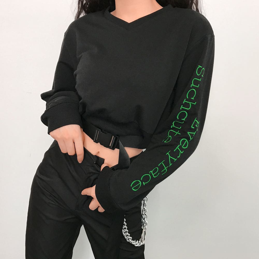 Fashion Women Lady Hoodies Sweatshirt Crop Top Long Sleeve Jumper Hooded Hip Hop Pullover Casual Tops Blouse