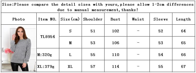 2019 Autumn Women Half-high Collar Knitted Beading Sweater Loose Jumper Ladies Winter Warm Basic Pullover Tops