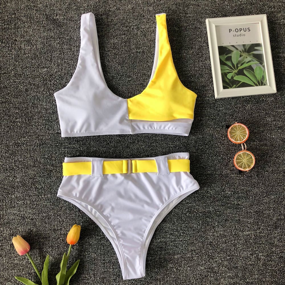 Women Push-up Padded Bra Bandage Bikini Set Swimsuit Triangle Swimwear Brazilian 2Pcs Bathing Suit