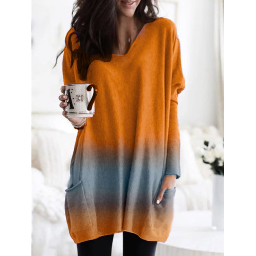 Fashion Womens Long Batwing Sleeve Sweater Baggy Jumper Loose Pullover Hoodie Sweatshirt Tops Blouse