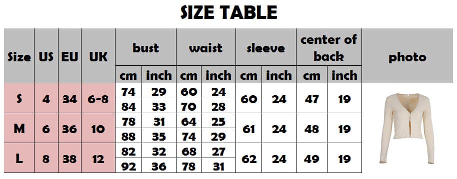 Women Ladies Chunky Cable Knitted Cardigan Button Down Long Sleeve V neck Short Sweater Top Slim Fit Soid Fashion Shirts