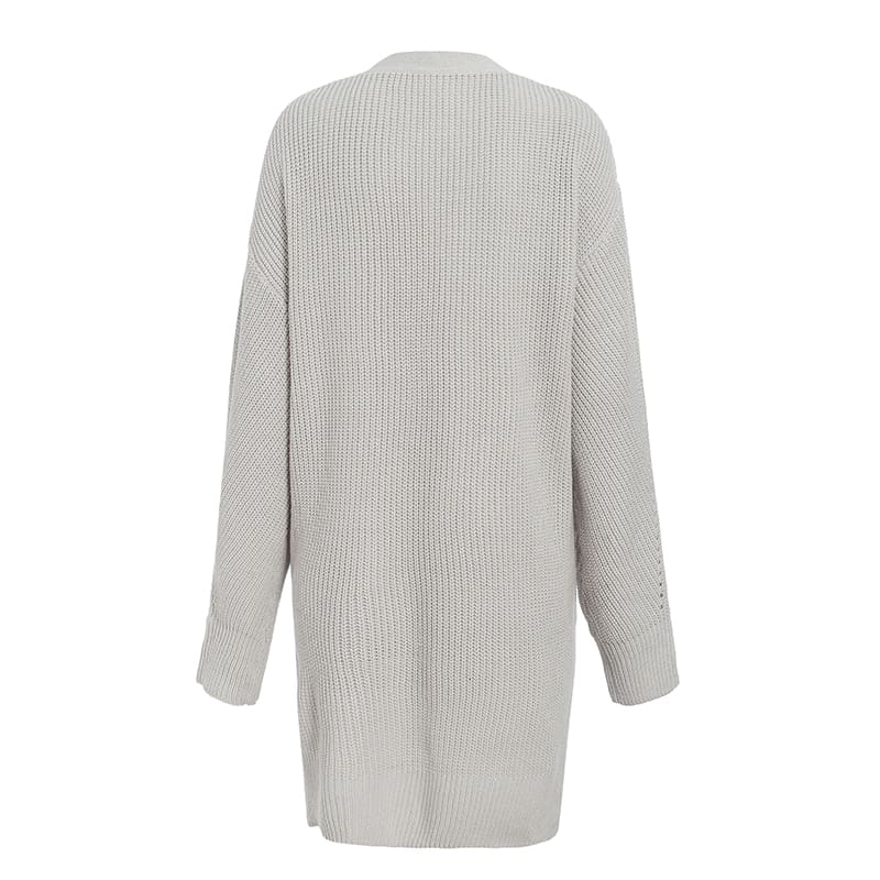 Autumn winter 2019 cardigans sweater ladies knitted long cardigans