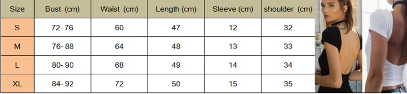 Fashion Womens Summer Crop Top Backless Short Sleeve New Beach Club Holiday Party Casual Skinny T-Shirt Tee