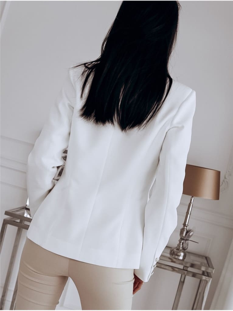 2019 Fashion Women Autumn Winter Top Long Sleeve V Neck Office OL Blazers Elegant Business Clothes Ladies veste femme Streetwear