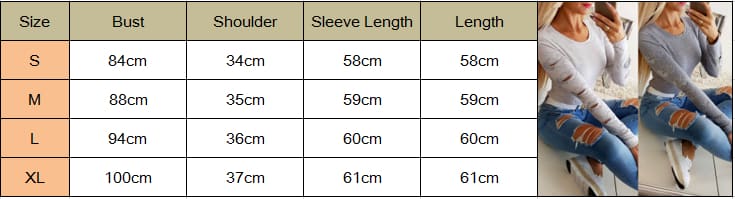 Autumn Winter Womens Casual Hollow Long Sleeve T-Shirt Ladies Slim Fit Round Neck Pullover Basic Tops Tee