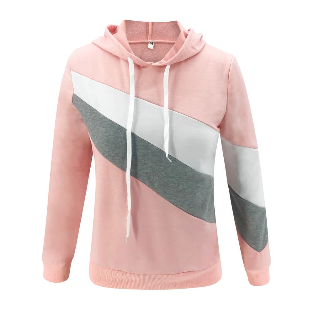 Women Ladies Fashion Hoodie Sweatshirt Casual Long Sleeve Hooded Coat Sweater Top Jumper Pullovers Outwear New