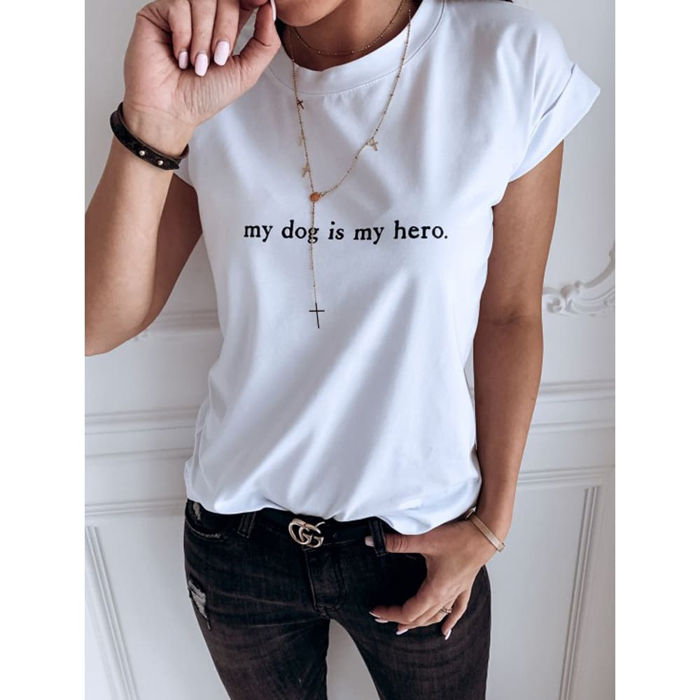 Women Casual Summer Top Short Sleeve Plain Basic T shirt Ladies Cotton Tee shirt Femme Cute Tops Shirt Streetwear