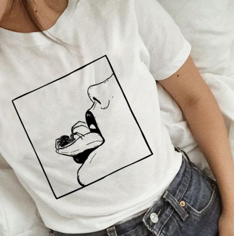 New Summer Fashion Simple Unisex Women Men T-shirt Casual Cotton Tops Beach Holiday Slimmer Fitting Tees