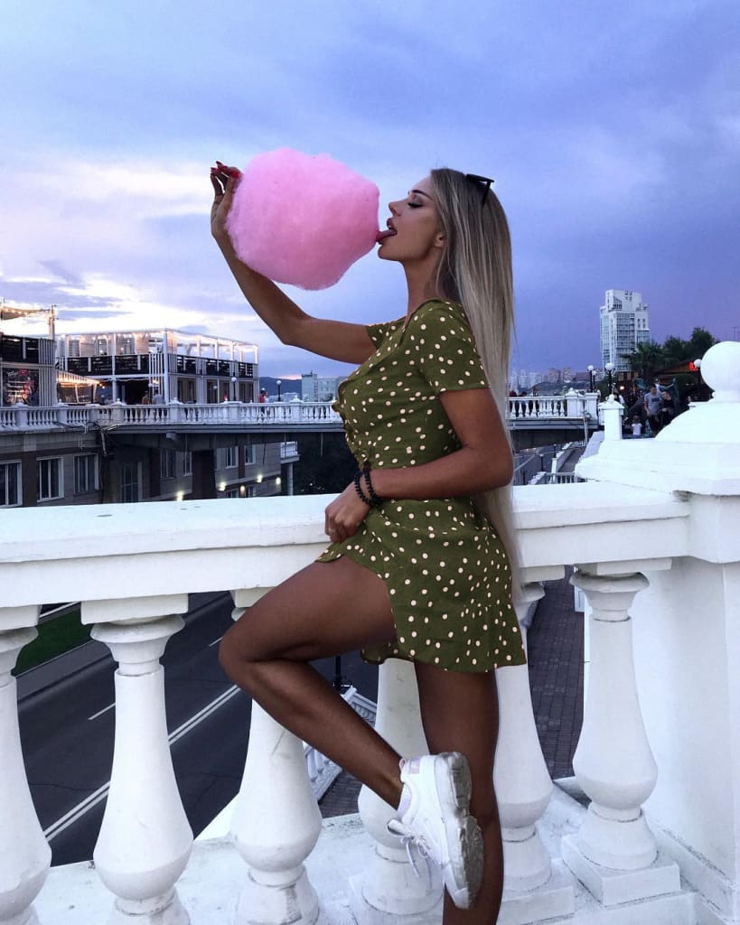 Boho Women Summer Polka Dot Short Sleeve Deep V Neck Mini Dress Party Beach Holiday Sweet Ruffles Sundress