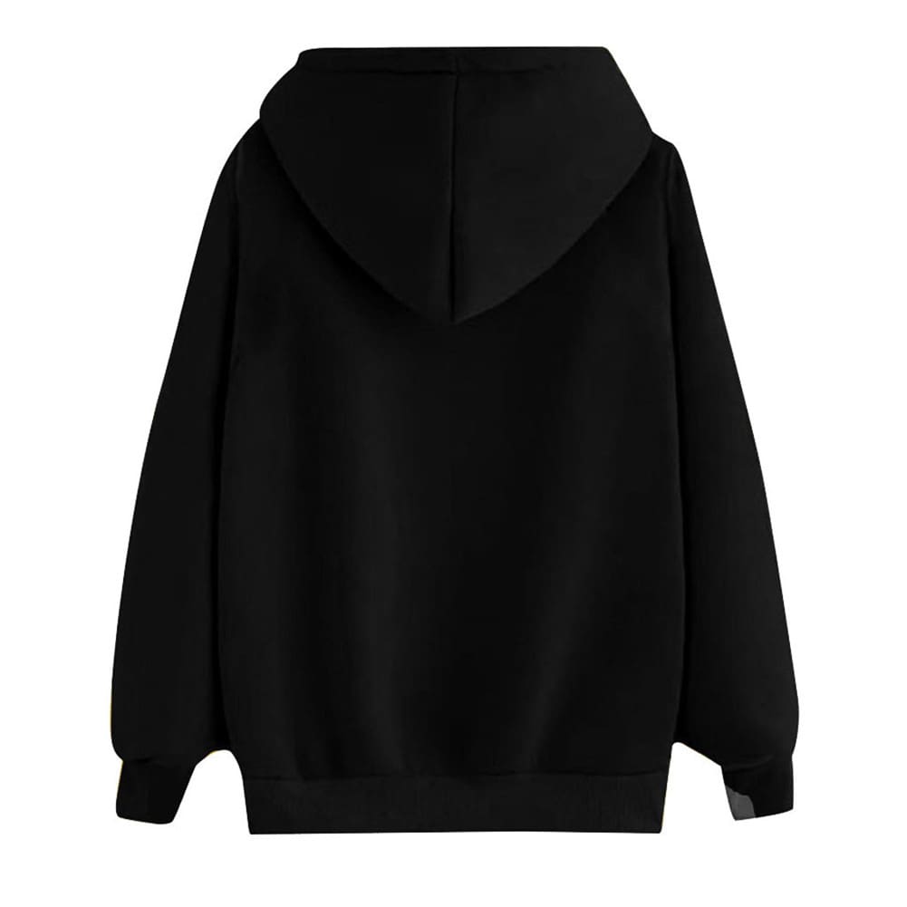 Womens Jumper Pullover Tops Blouse Tops Outwear Autumn Winter Casual Long Sleeve Hooded Sweatshirt