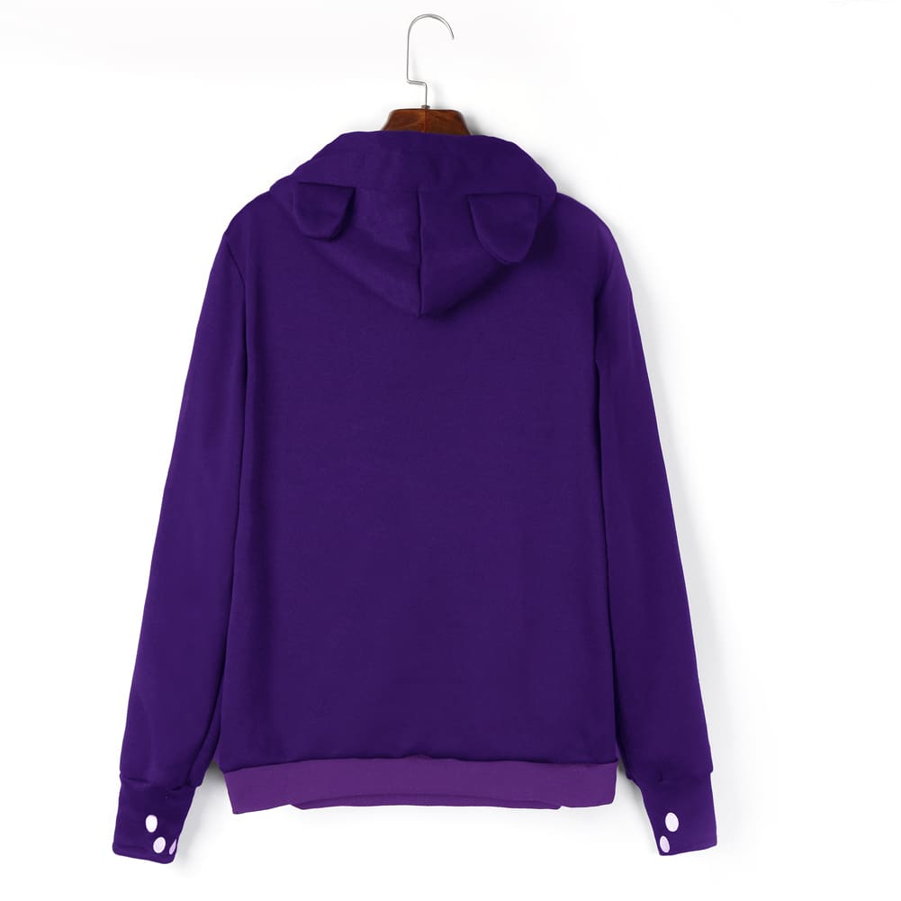 Womens Hoodie Sweatshirt Casual Hooded Jumper Top Autumn Winter Long Sleeve Pullover Outwear