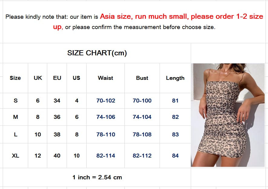 Women Leopard Dress Sleeveless Strap Skinny Dress Clubwear Summer Ladies Bodycon