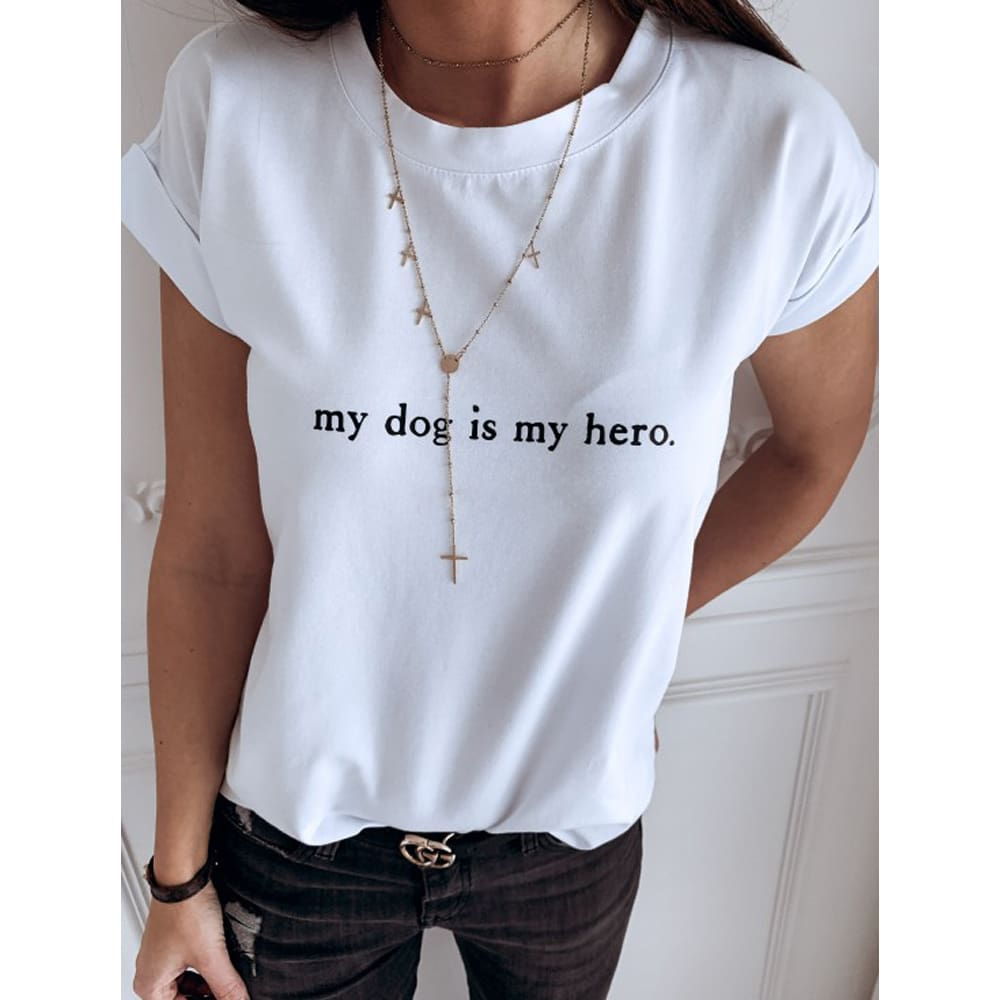 Women Casual Summer Top Short Sleeve Plain Basic T shirt Ladies Cotton Tee shirt Femme Cute Tops Shirt Streetwear