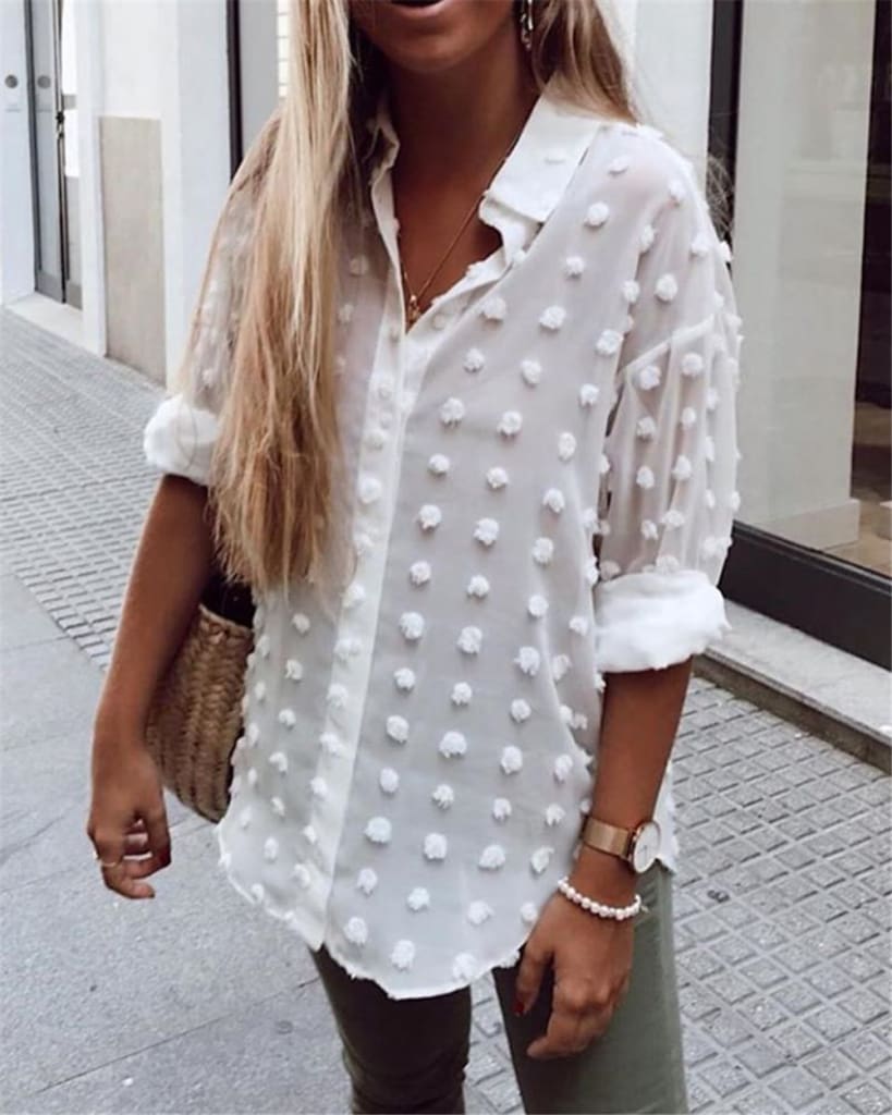 Women See-through Sheer Chiffon Blouse Square Collar Shirt Long Sleeve Tees Tops Autumn Slim Blouses Shirts