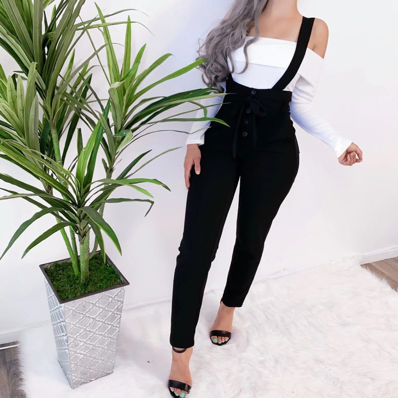 Women Fashion Ladies Sleeveless Baggy Overalls Playsuit Dungarees Casual Loose Jumpsuit Long Trousers Pant