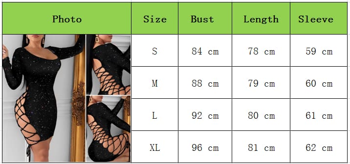 Womens Bandage Bodycon Dress Ladies Long Sleeve Backless Evening Party Clubwear Short Mini Female Dress