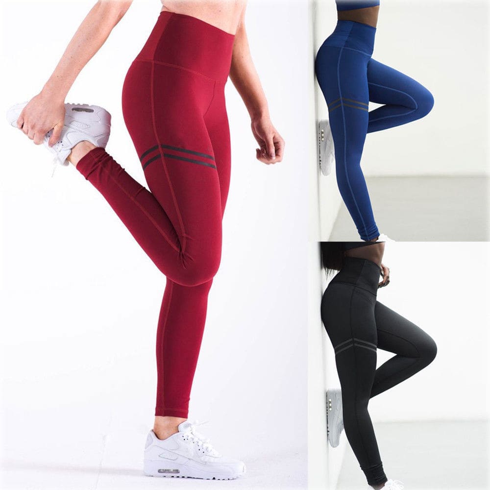 Women Jogger Sports Yoga Workout Gym Fitness Leggings Pants Jumpsuit Athletic Leggings Running Gym Scrunch Trousers