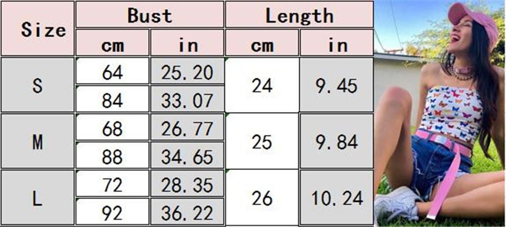 Summer Women Off-shoulder Tube Crop Tops Strapless Bra Tank Casual Ladies Fashion Printed Vest Cami Top