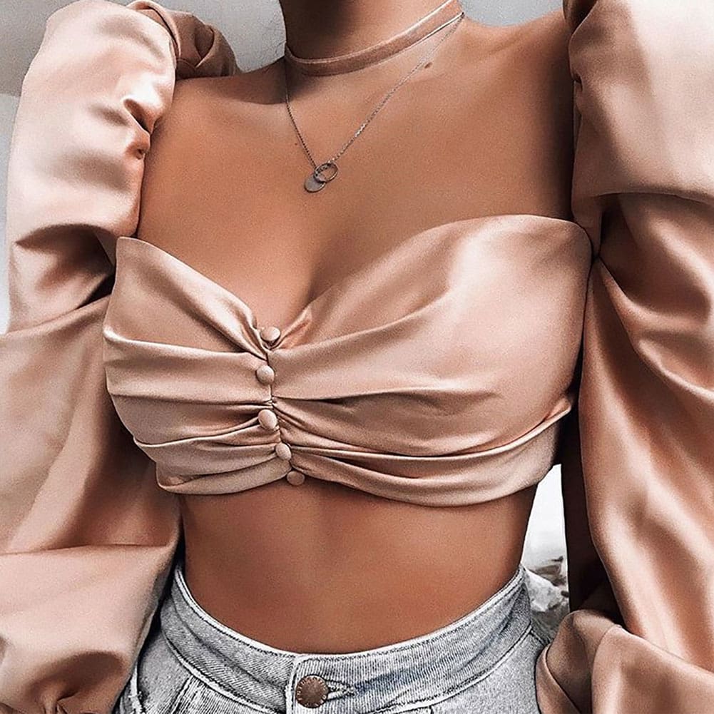 Women Casual Tank Crop Tops Vest 2019 New Ladies Casual Long Sleeve T-Shirt Holiday Clothes