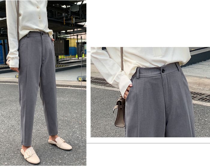 Spring And Autumn Harem Pants Female Nine Points Loose Casual Pants