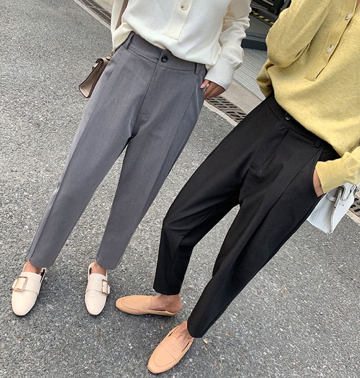 Spring And Autumn Harem Pants Female Nine Points Loose Casual Pants