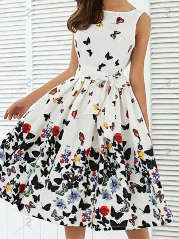 The Best Hot Fashion Women Floral Long Maxi Dress Evening Party Ladies Casual Beach Holiday Dresses Summer Sundress Online - Takalr