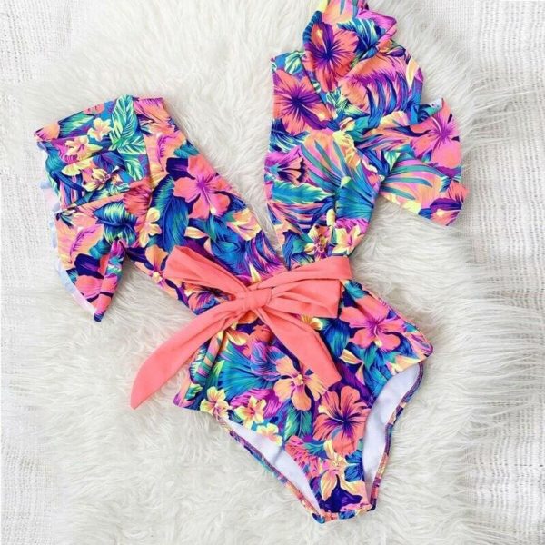 The Best HOT Womens Swimming Costume Bandeau Monokini Swimwear Push Up Padded Bikini Sets Online - Source Silk