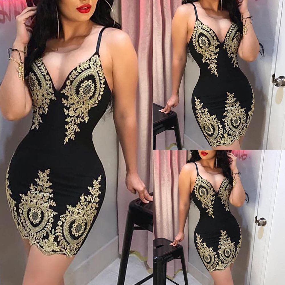 New Dress Fashion Women Summer Dress Ladies Bandage Bodycon Party Casual Dress Club Short Mini Slim Dress Women Clothes