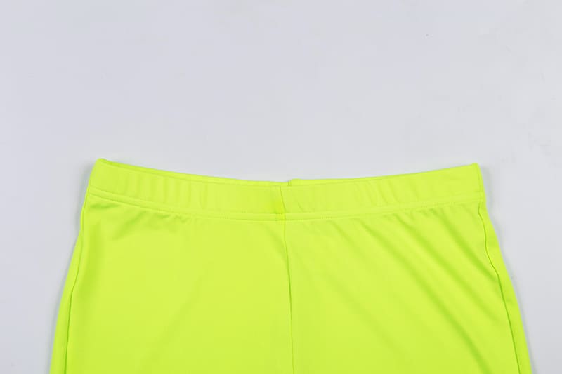 Summer Women High Waist Plain Stretchy Basic Sports Shorts Athletic Gym Fitness Running Trousers Solid Casual