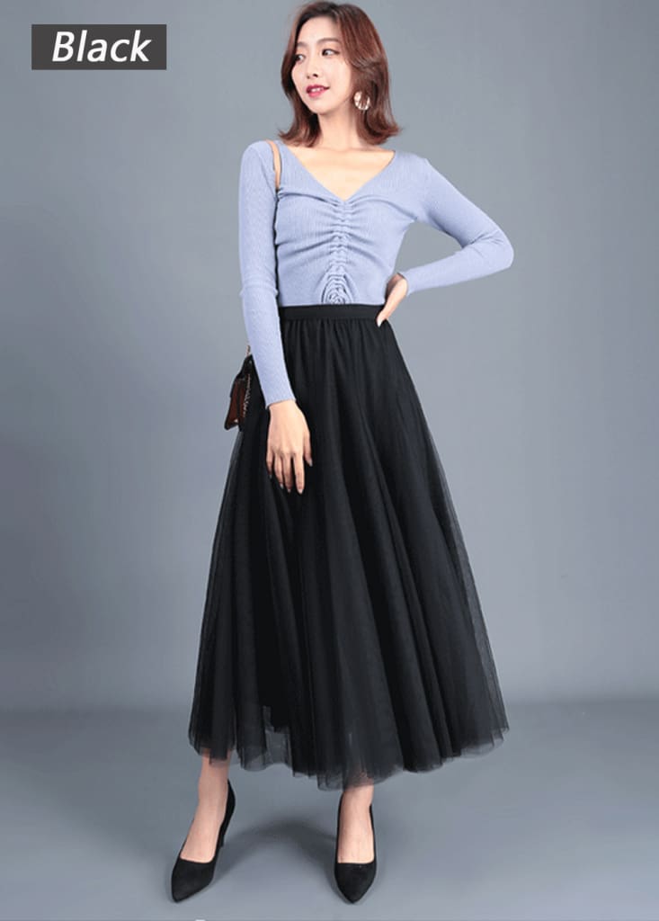 2019 New Fashion Women Boho Double Layer Long Maxi Dress Mesh Sundress Summer Ladies Holiday Casual Beach Skirt