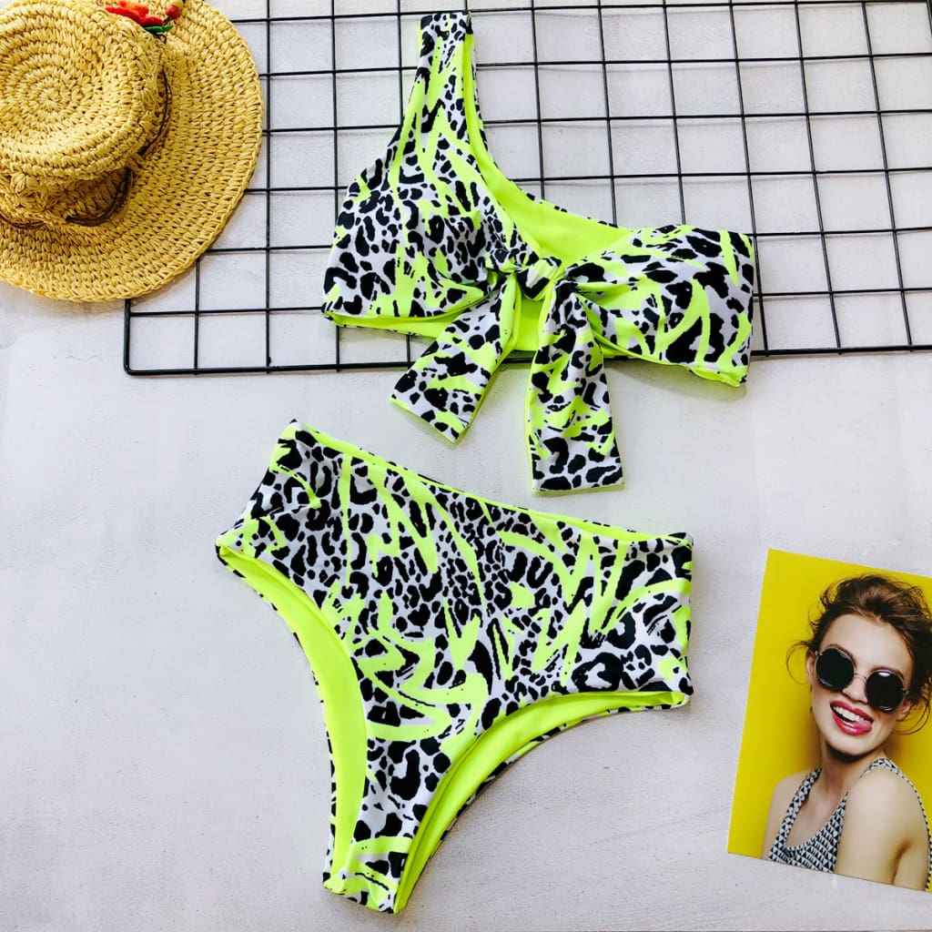 Women Bikini Set Bandage Push-Up Padded Biquini Swimwear Swimsuit