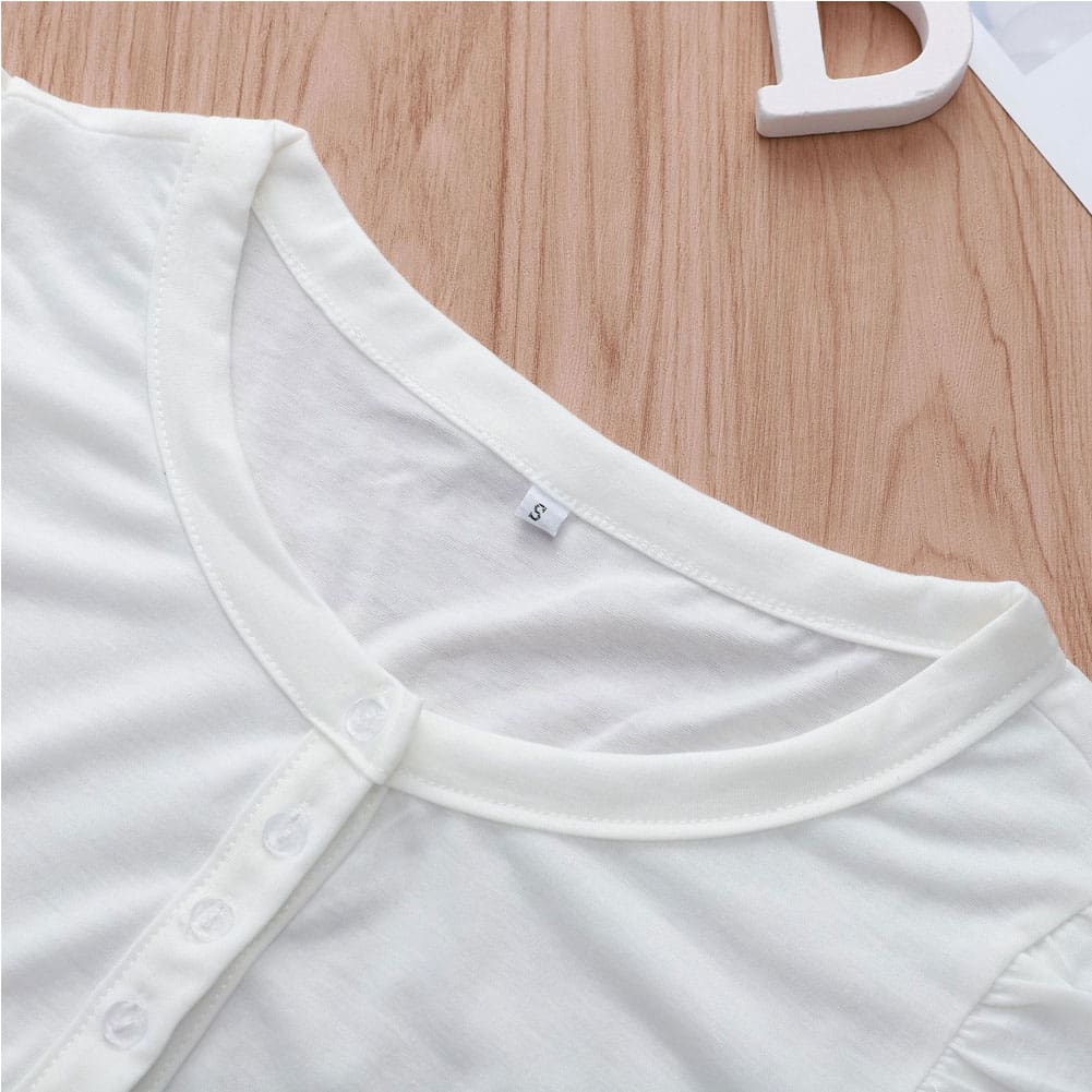 Women Boho Ruffle Tank Top Vest Button Sleeveless V-Neck Loose New Summer Beach Solid Casual Blouse Shirts