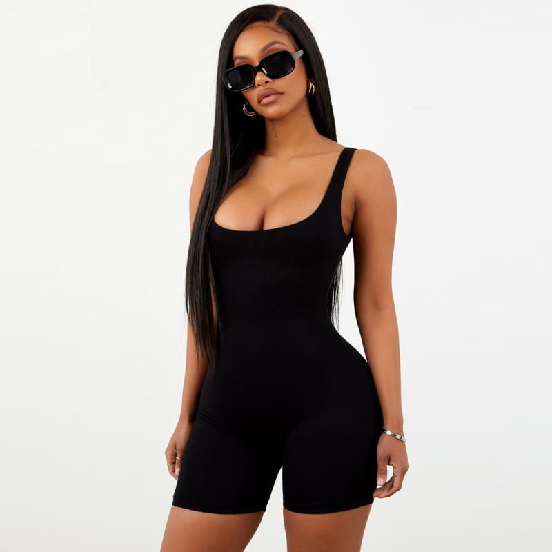 Women Casual Summer Sport Running Playsuit Bodycon Party Jumpsuit Workout Romper Trousers Shorts Summer Clothing