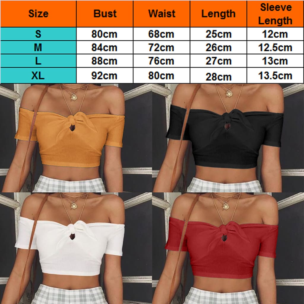 Women Tops Casual Solid Off Shoulder Crop Tops Ladies Sleeveless Summer Cami Bustier Vest Shirt Holiday Clothes