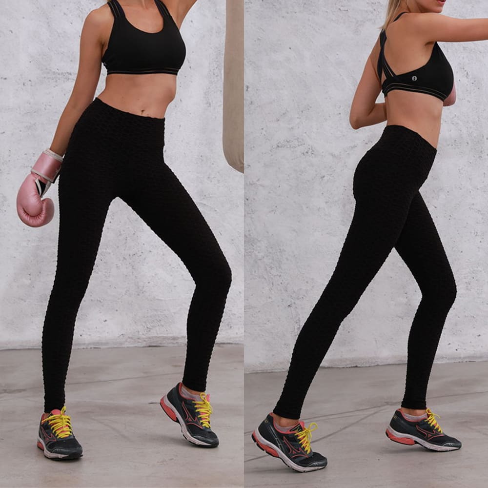 High Waist Fitness Leggings Women Running Gym Workout Push Up Trousers Casual Solid Training Pants Sport Pants