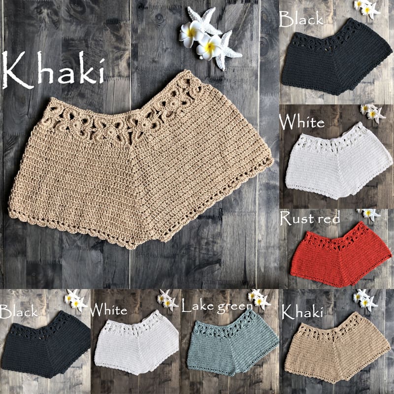 Women Ladies Summer Mini Knitwear Casual Shorts New Fashion Holiday Shorts Hot Swim Board Shorts High Waist Solid Trousers