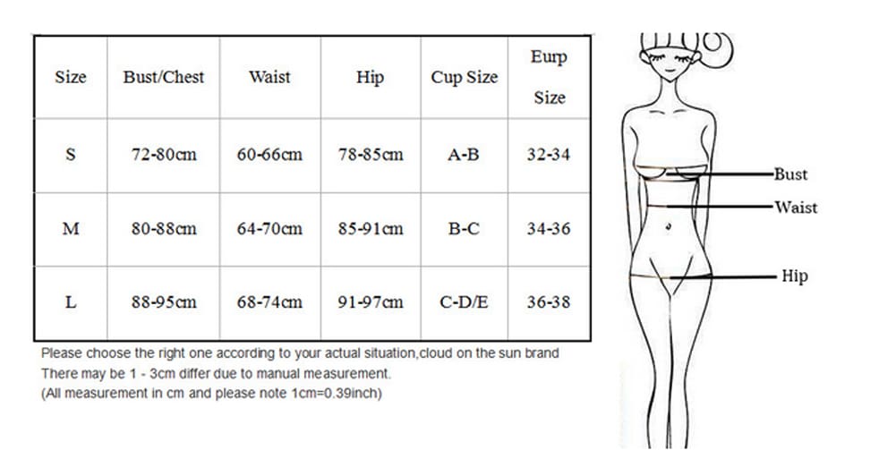 Women Push-Up Bikini Bra Padded Tops Thong Bottoms Ladies Summer Swimwear Beachwear Bathing Suit