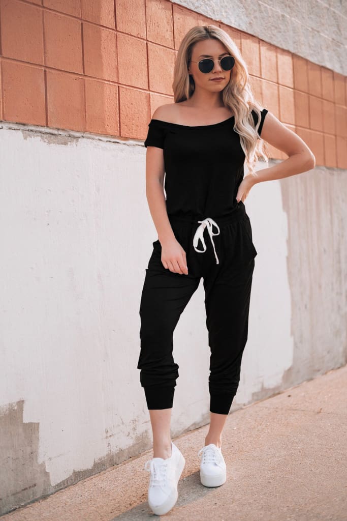 Women Casual Boho Off Shoulder Jumpsuit Women Solid Loose Romper Bodysuit Long Pant Trousers Summer Clothes