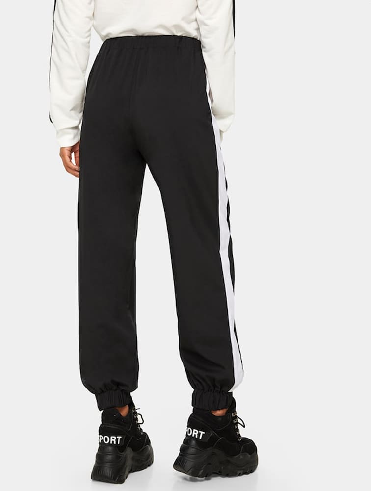 Women Casual Elastic High Waist Baggy Joggers Harem Pants Gym Track Bottoms Trousers Slacks Gym Jogging Sweat Pants