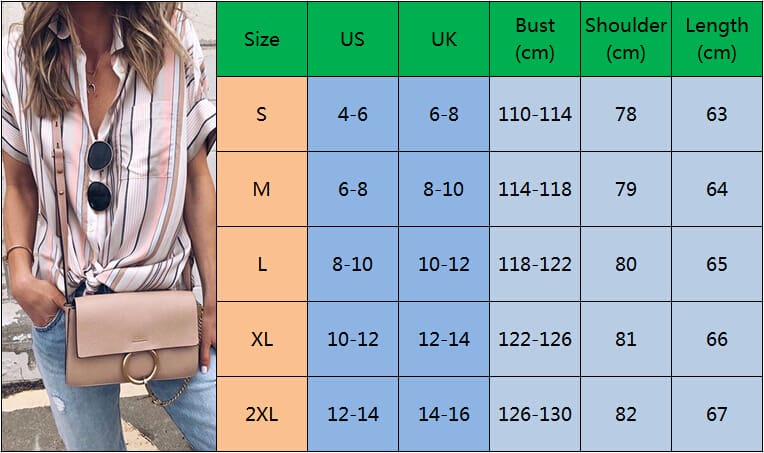 Summer Women Short Sleeve Loose Shirts Fashion Ladies Casual Striped V-Neck Baggy Blouse Tops Tunic Shirt