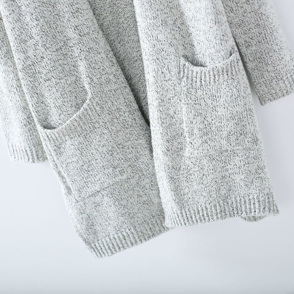 Women Autumn Cardigan Loose Sweater Long Sleeve Knitted Outerwear