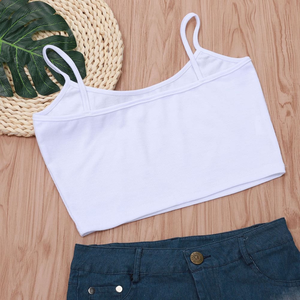 Women Casual Solid Tank Tops Letter Print Vest Blouse Ladies Fashion Camisole Sleeveless Crop Top Shirt