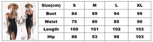 Summer Sexy Fashion Dress Women Ladies Summer Sleeveless V-Neck Skinny Solid Button High Waist Ankle-Length Dress