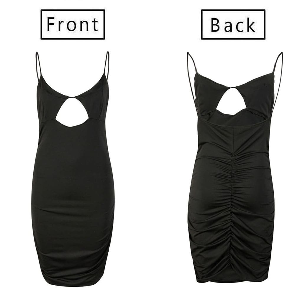 Womens Bandage Bodycon Sleeveless Dress Ladies Summer Casual Sexy Backless Evening Party Nigthclub Strap Dress