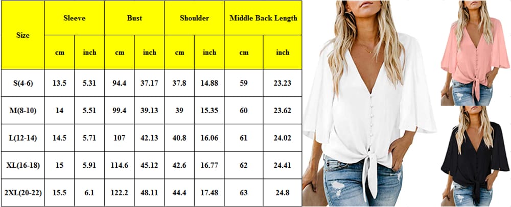 New Fashion Women Short Ruffle Sleeve V neck Loose T Shirts OL Ladies Summer Casual Tops Shirt Women Clothes