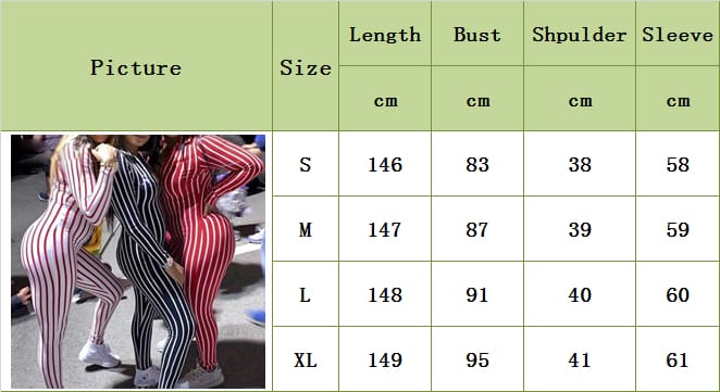 Womens Stripe Long Sleeve Long Pant Jumpsuit Ladies V neck Summer Clubwear Casual Romper Trouser Playsuit