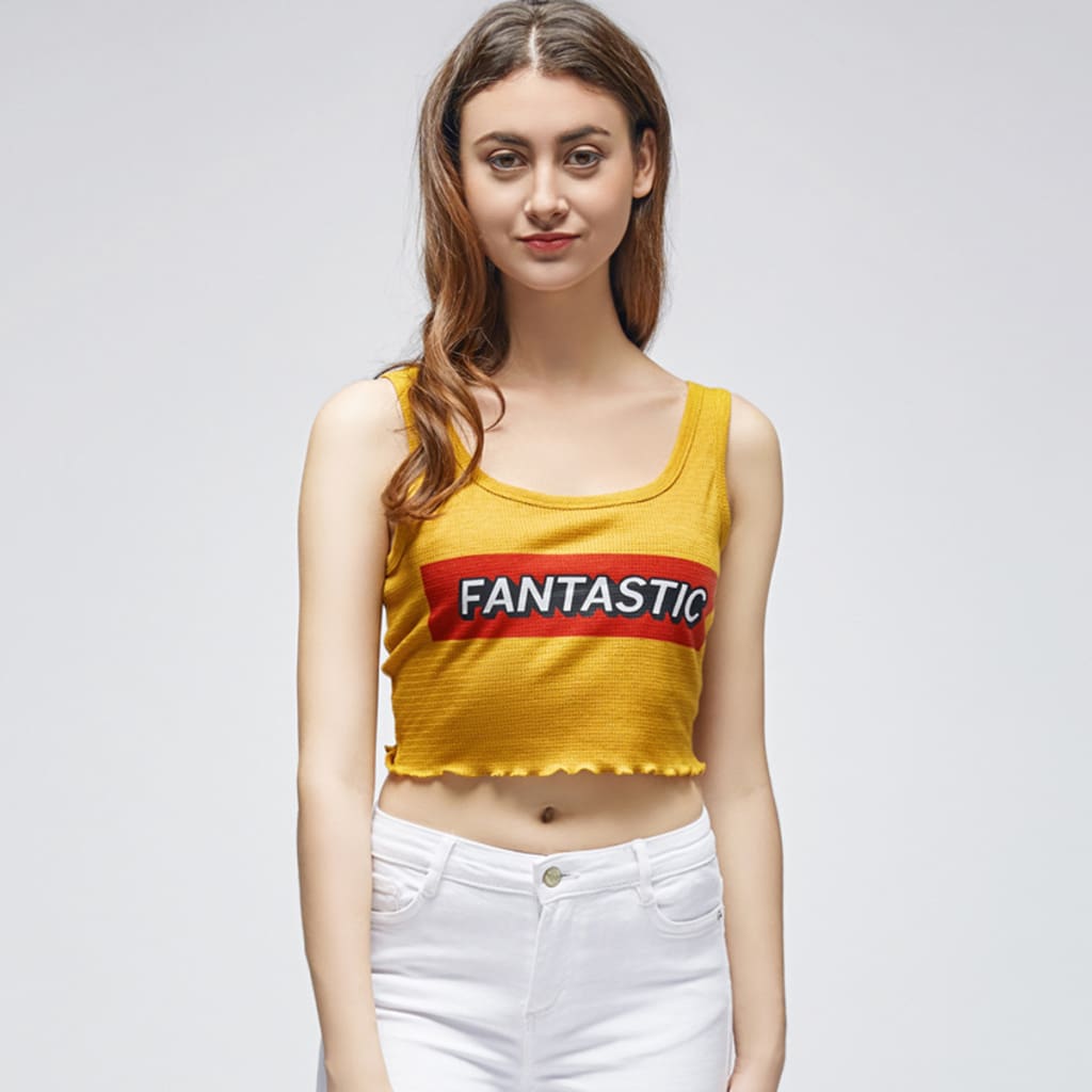 Women Casual Tank Top Vest Blouse Lady Casual Sleeveless Summer Crop Top Shirt Cami Top Outwear Streetwear