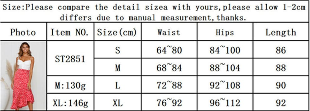 Summer Women Boho High Waist Maxi Long Skirts Fashion Print Elastic Waist Beachwear Chiffon Casual Skirt New