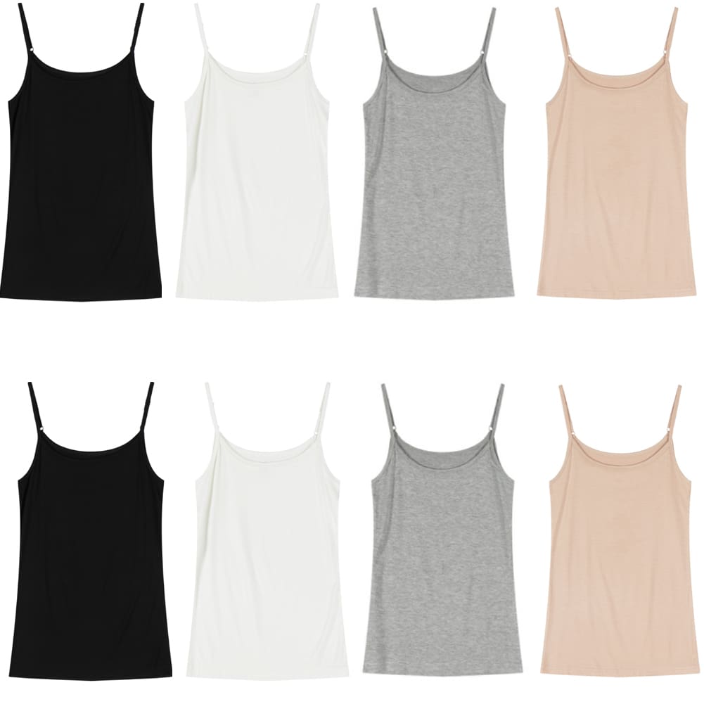 Women Ladies Summer Sexy Slim Fit Camisole Sleeveless Solid Casual Tank Top Active Sports Daily Short Vest New